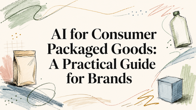 Ai for consumer packaged goods